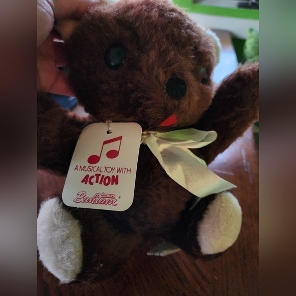 Vintage bantam musical teddy bear - Picture 6 of 9